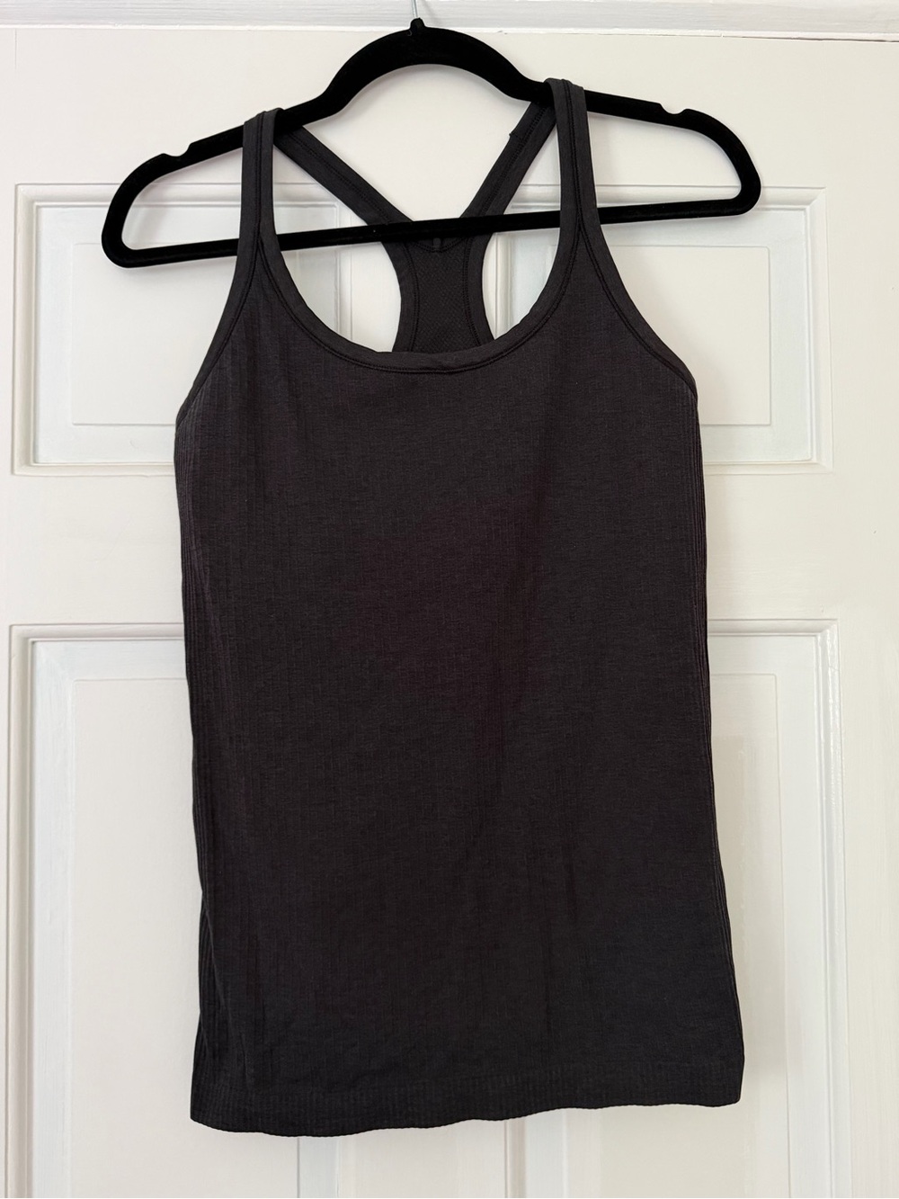 Lululemon Ebb to Street Black Racerback Tank Top